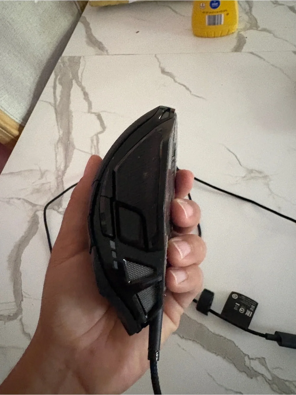Corsair Black Wired Gaming Mouse with Braided Cable
